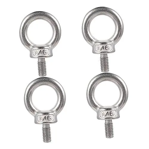 Produktbild: OKUMEYR Ringschrauben Für Schiffsmontage 4 Stück Ringschrauben Zum Heben Von Ringschrauben Ringschrauben Zum Heben Von Schiffsschrauben Ringschrauben Für Schiffsmontage Ringschrauben Mit Schulter