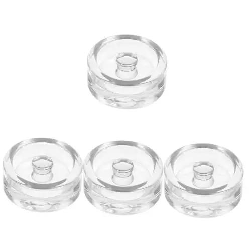 Produktbild: OKUMEYR 4 Stück Gewichte aus fermentiertem Glas Glasversiegelung für Einmachgläser Gewichte für Gurken-Einmachgläser fermentista fermentier behälter Set zur Herstellung von Gurken Beiz-Kit