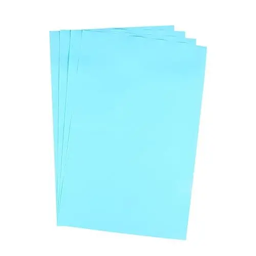 Produktbild: OKUMEYR 4 Stück Kühlschrankeinlagen 45 x 29 Cm Blau Multifunktional Rutschfest Schimmelresistent Für Schrank Und Schubladen Tischunterlage Zuschneidbar