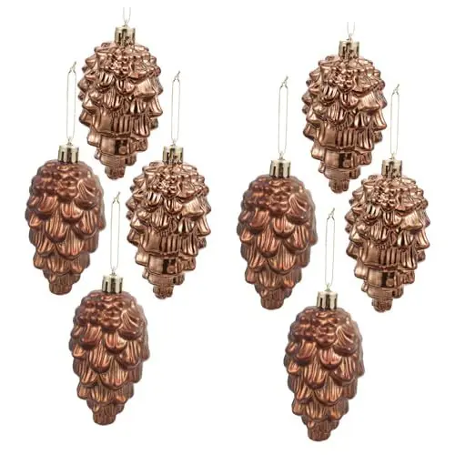 Produktbild: OKUMEYR Dekorieren Sie Ihr Weihnachten Kugeln Glitter Einfach Zu Für Weihnachtsbaum Home