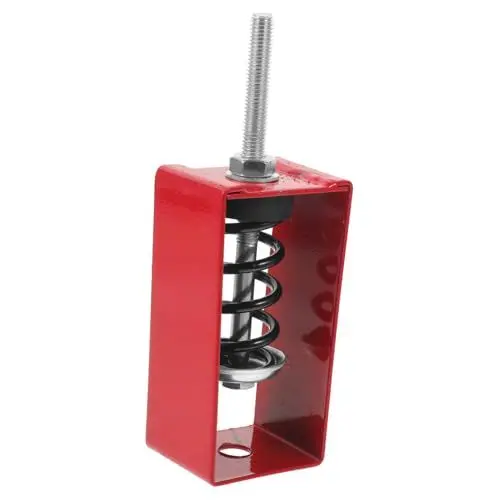Produktbild: OKUMEYR An Der Decke Aufgehängt Dämpfender Aufhänger Roter Aufhänger Vibrationsisolator Gummi Vibrationsisolator Für Schlafzimmer Befestigung Des Vibrationsisolators Aus Verzinktem