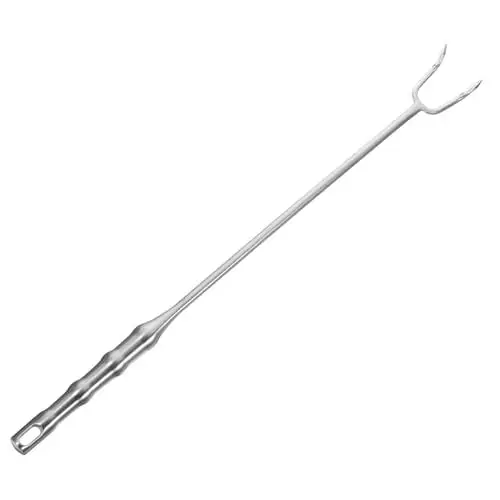 Produktbild: OKUMEYR 304 Edelstahl Griff Haken Grillen Flipper Haken Haushalt Haken Bbq Haken Grill Turner Haken