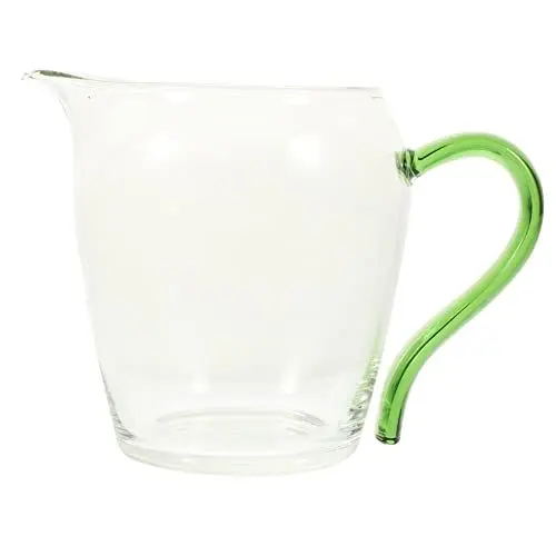Produktbild: OKUMEYR Sauciere Soßenkrug Glaskrug Teetasse Salatdressingspender Kleiner Glaskrug Für Den Täglichen Gebrauch