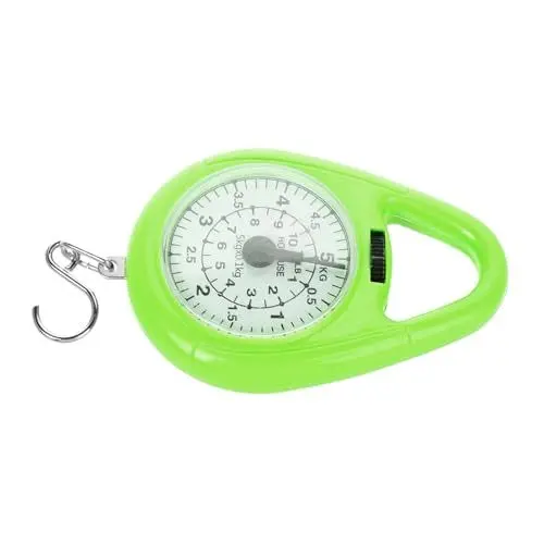 Produktbild: OKUMEYR Mechanische Federwaage - Einpunkt-gepäckwiegewerkzeug Mini-hängewaage Mit Haken Modisches Design Für Einfache Verwendung