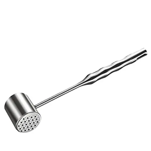 Produktbild: OKUMEYR Fleischhammer Zum Reinigen Von Fleischklopfer-Werkzeug Aus Edelstahl rutschfest