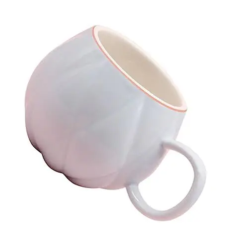 Produktbild: OKUMEYR Kreative Keramiktasse Milchkaffeetasse Handgriffbecher Trinkgeschirr Für Büro Und Zuhause