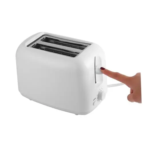 Produktbild: OKUMEYR Mini Brotbackautomat Brotbackmaschine Nach Hause Automatische Brotbackmaschine Mini-brotmaschine Brotmaschine Für Zu Hause Automatischer Sandwichmaker Weiß