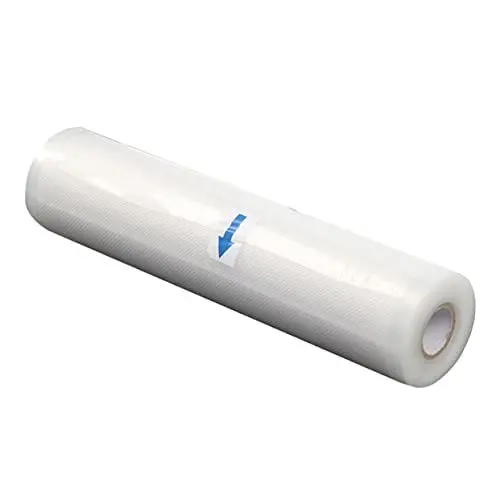 Produktbild: OKUMEYR Vakuumierbeutel Rolle Für Lebensmittelkonservierung Weiß 12x500cm Küchenbedarf