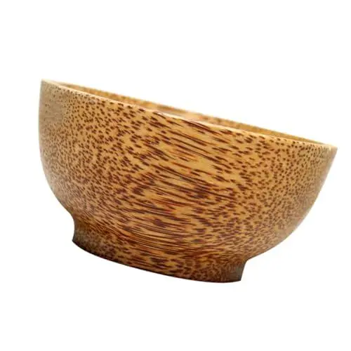 Produktbild: OKUMEYR Schüssel bowl snackschalen kokosnussschalen suppentassen Küchenschale Kokosaminos bio Smoothie-Bowl Ölschale Nudelbehälter Obstschale Geschirr aus Holz Lebensmittelbehälter