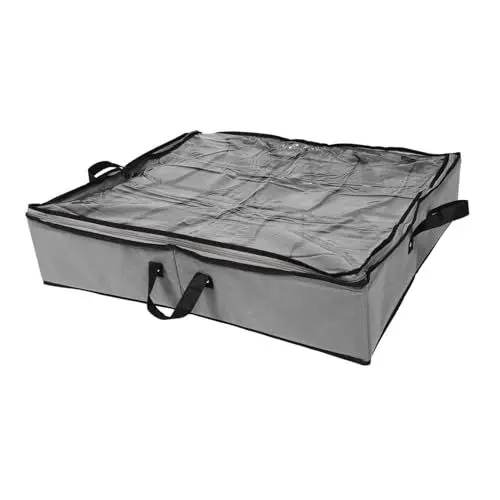 Produktbild: OKUMEYR Schuh transparente schuhboxen schuhaufbewahrungsbox Schuhtasche mit großem Fassungsvermögen Sneaker-Organizer Home Faltbare Schuhtasche Faltbarer Schuhkoffer Vlies