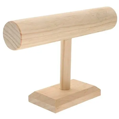 Produktbild: OKUMEYR Armbänder Rack Schmuck Stand Desktop Stand Armbänder Lagerung Rack Elegante Holz Display