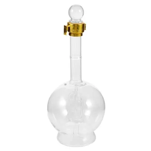 Produktbild: OKUMEYR Weinflasche aus Glas transparente Weinflaschen Spirituosen-Whisky-Flasche Bourbon-Karaffen Schnapsausgießer whisky behälter whisky flasche Whisky Dekanter Weingläser aus Glas