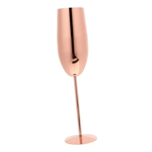 Produktbild: OKUMEYR Edelstahlgläser – Weinkelche Für Hochzeit Party Bar
