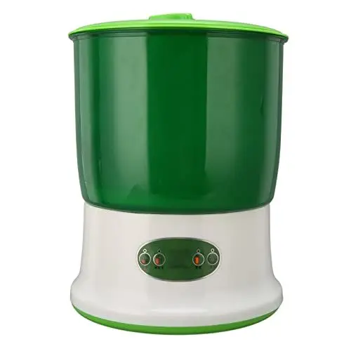 Produktbild: Okuyonic Sojasprossen Growkit, Sojasprossen Maschine weit verbreiteter Samensprosser, lebensmittelechtes, langlebiges PP, für Joghurt, für Sojasprossen(220V europäischer Standard)