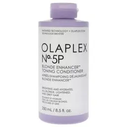 Produktbild: Olaplex No 5P Blonde Enhancer Purple Toning Conditioner, Repariert, Spendet Feuchtigkeit Und Hellt Alle Blonden, Aufgehellten Und Grauen Haare Auf, 250 ml