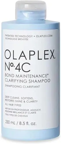 Produktbild: Olaplex No 4C Bond Maintenance Shampoo, Reinigt Grün, Macht Weich, Stellt Glanz Und Klarheit Wieder Her, Wo Produktablagerungen Oder Überschüssiges Öl Auftreten, 250ml