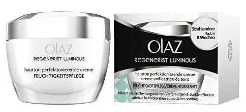 Produktbild: Olaz Regenerist Luminous Hautton Perfektionierende Creme, 50 ml Tiegel