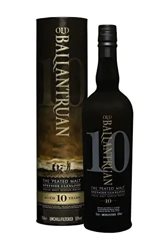 Produktbild: Old Ballantruan 10 Years Old THE PEATED MALT Single Malt Scotch Whisky 50%, Volume 0.7 l in Geschenkbox