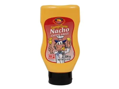 Produktbild: Old Fashioned Foods Nacho Squeeze Cheese, microwaveable, Nacho Käsesauce, 326g