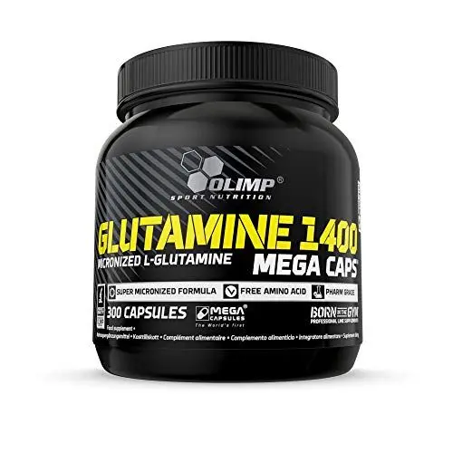 Produktbild: Olimp Antikataboliken L-Glutamine Mega Caps, 300 Kapseln
