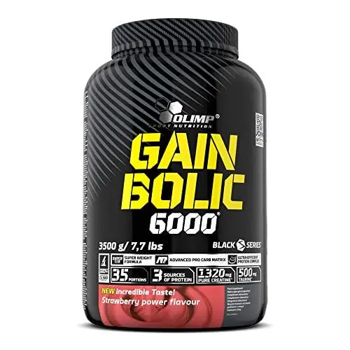 Produktbild: OLIMP SPORT NUTRITION Olimp Gain Bolic 6000 (3500 g) - Erdbeere