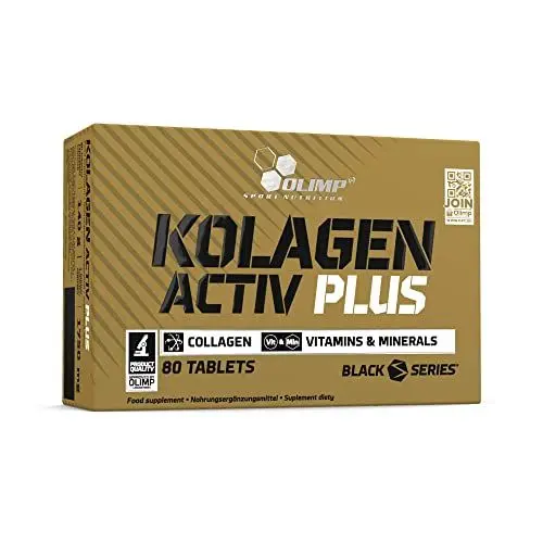 Produktbild: OLIMP SPORT NUTRITION Olimp Kolagen Activ Plus Sport Edition - Hochdosiertes Kollagen für Knorpel, Haut & Knochen, Magnesium für Muskelfunktion, Zitrus Lutschtabletten, 80 Stück