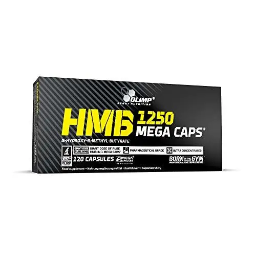 Produktbild: Olimp Sport Nutrition HMB 1250 Mega Caps, 120 Kapseln