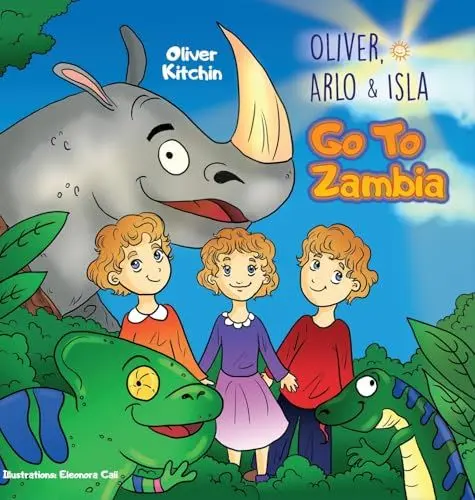 Produktbild: Oliver, Arlo & Isla. Go To Zambia