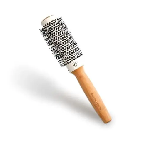 Produktbild: Olivia Garden Bamboo Touch Blowout Thermal - 33 - Umweltfreundliche Bambusrundbürste für müheloses Volumen und glänzende Blowouts