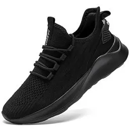 Produktbild: Oltyutc Damen Schuhe Sportschuhe Turnschuhe Laufschuhe Joggingschuhe Atmungsaktiv Sommerschuhe Outdoor Fitnessschuhe Tennisschuhe Sneaker Schwarz EU 39