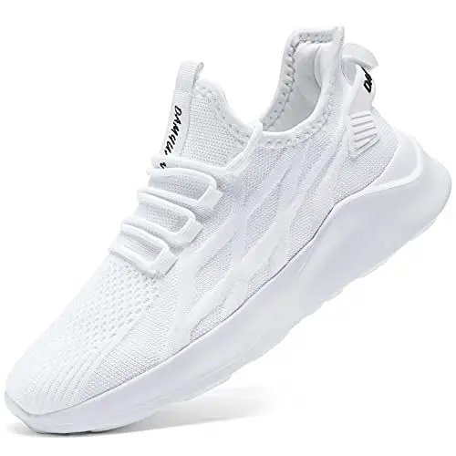 Produktbild: Oltyutc Damen Sneaker Sommerschuhe Sportschuhe Turnschuhe Freizeitschuhe Leichtgewichts Laufschuhe Outdoor Atmungsaktive Schuhe Gym Walkingschuhe Weiss EU 42