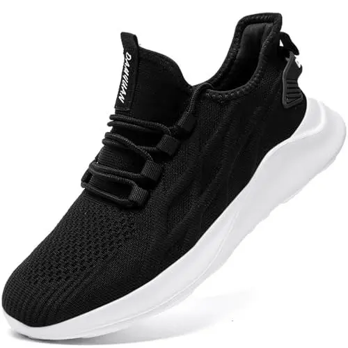 Produktbild: Oltyutc Damen Sneaker Sportschuhe Turnschuhe Laufschuhe Atmungsaktiv Sommerschuhe Outdoor Fitnessschuhe Outdoor Tennisschuhe Sneaker Schwarze EU 39