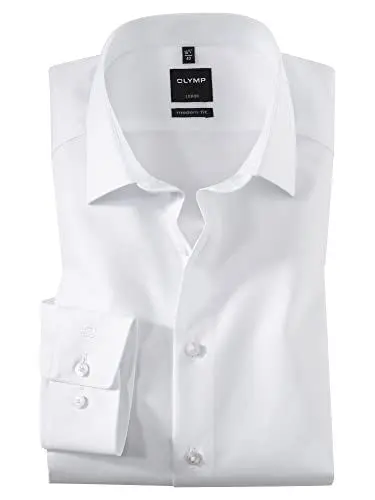 Produktbild: OLYMP Slim Hemd Langarm m Long Kent Kragen (Textilien), weiss, L (42)