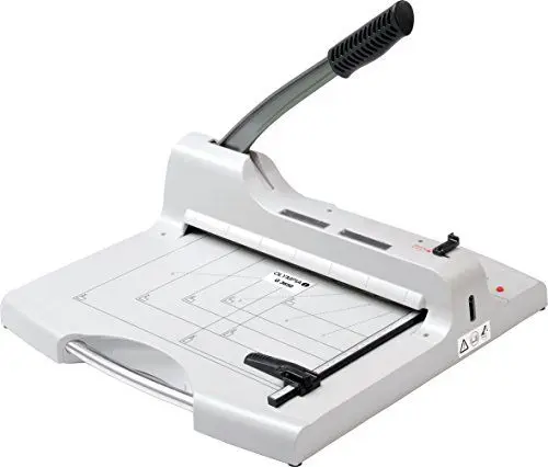 Produktbild: Olympia G 3650 Profi Stapelschneider Papier (DIN A4, 50 Blatt, Laserschnittlicht, Gewerbliche Schneidemaschine aus Metall für Büro, Papierschneidemaschine mit Schnittschutz)