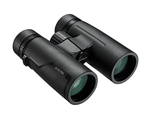 Produktbild: Olympus 8x42 PRO binoculars, bright, high contrast, robust, waterproof, fog-free, slim, simple design - ideal for travel, hiking, sports and nature observation even at close range