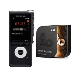 Produktbild: Olympus DS-2600 Digitales Diktiergerät mit Schiebeschalter inkl. Diktatmanagementsoftware