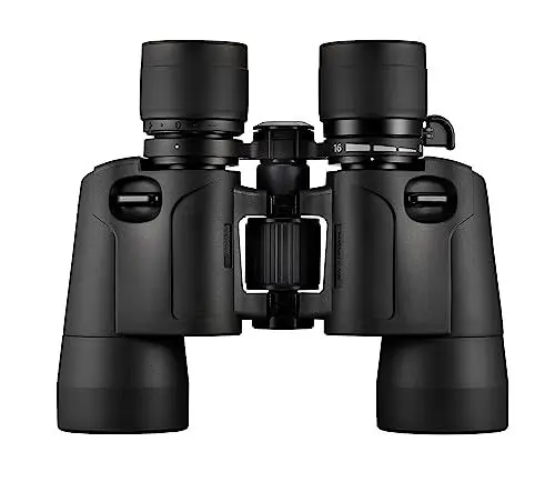 Produktbild: Olympus Fernglas 8-16x40 S mit Trageriemen, Tasche. Klare Bilder, natürliche Farben, breites Sichtfeld, leichtgewichtig - ideal für Naturbeobachtung, Sport und Konzerte