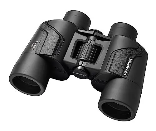Produktbild: Olympus Fernglas 8x40 S mit Trageriemen, Tasche und 15 Jahre Herstellergarantie. Klare Bilder, natürliche Farben, breites Sichtfeld, leichtgewichtig - ideal für Naturbeobachtung, Sport und Konzerte