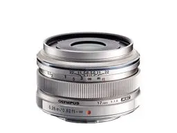 Produktbild: Olympus M.Zuiko Digital 17mm F1.8 Objektiv, lichtstarke Festbrennweite, geeignet für alle MFT-Kameras (Olympus OM-D & PEN Modelle, Panasonic G-Serie), silber