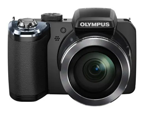 Produktbild: Olympus SP-820 Digitalkamera (14 Megapixel, 40-Fach Opt. Zoom, 7,6 cm (3 Zoll) LCD-Display) inkl. Batterien schwarz