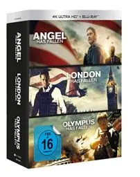Produktbild: Olympus/London/Angel has fallen - Triple Film Collection Ultra-HD Blu-ray (3x 4K Ultra-HD) (3x Blu-ray)