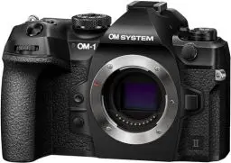 Produktbild: OM SYSTEM OM-1 Mark II Micro Four Thirds Systemkamera, 20 MP BSI Stacked Sensor, 5-Achsen-Bildstabilisierung, Schwarz