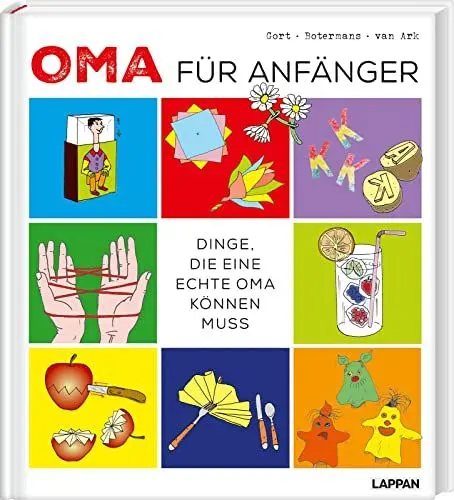 Produktbild: Oma für Anfänger: Dinge, die eine echte Oma können muss | Geschenkbuch mit Rezepten, Bastelanleitungen und Spiel-Ideen für gemeinsame Abenteuer mit den Enkelkindern