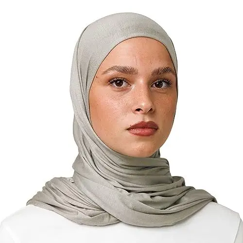 Produktbild: OMAIRA® Premium Hijab Jersey (Khaki)