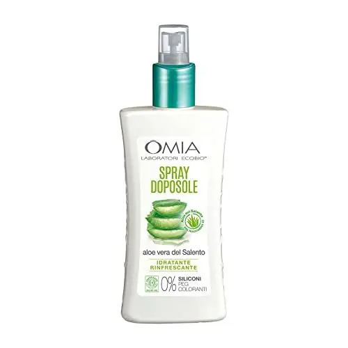 Produktbild: omia LATTE DOPOSOLE BIOLOGICO SPRAY ALOE VERA 200 MLLa gamma di assorbenti che offre l'asciutto pulito n°1 in italia, grazie alla tecnologia instant dry, 200 g