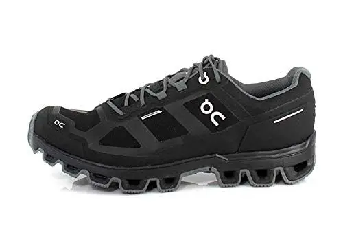 Produktbild: ON Running Cloudventure Herren-Sneaker, wasserdicht, Textil-Synthetik-Sneaker, Schwarz/Graphit, 42 EU