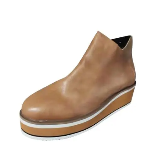 Produktbild: on schuhe damen sale Langschaft Stiefel Damen Weiter Schaft Damen Klassische Stiefel Casual Spitze Zehe Klobiger Blockabs 1 cent artikel meine bestellungen