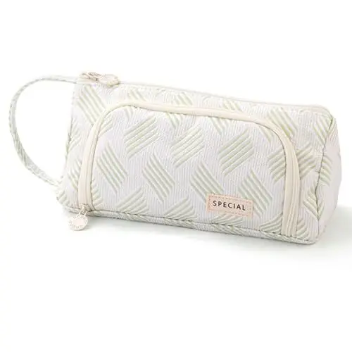 Produktbild: ONCCI Federmäppchen Mädchen Mäppchen Federtaschen Große Kapazität Teenager Etui Stifte Pencil Case für Schule & Büro (Diamant-Grün)