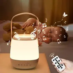 Produktbild: One Fire Nachtlicht Baby Stilllicht Dimmbar, White Noise Machine Mit 12 Geräuschen, 16 Farben + Auto Timer, Einschlafhilfe für Babys und Kinder