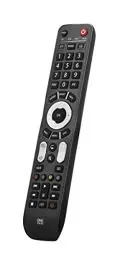 Produktbild: One For All Evolve 4 Universal Fernbedienung - Steuerung von 4 Endgeräten TV/Set Top Box/Blu-ray/Audio- Funktioniert garantiert mit allen Herstellermarken – Optimiert für Smart TV - URC7145